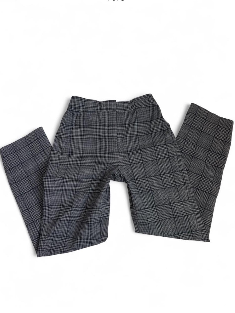 J. Crew Gray Plaid Men's Dress Pants - Modern Tailored size 00